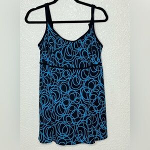 NWOT Great Lengths One piece Swimsuit Sz 14